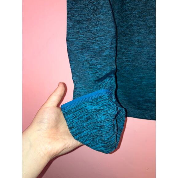 Kirkland heather blue lightweight zip up sweatshirt size large - Picture 6 of 7